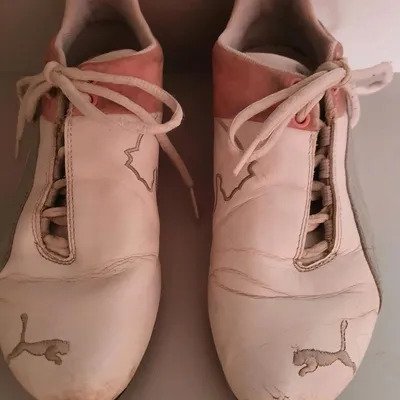 Sneakers Puma Gr. 40 Getragen