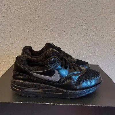 Nike Air Max 1 Damen Sneaker schwarz Größe 38