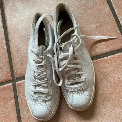 Superga Sneaker weiß/silber abzugeben